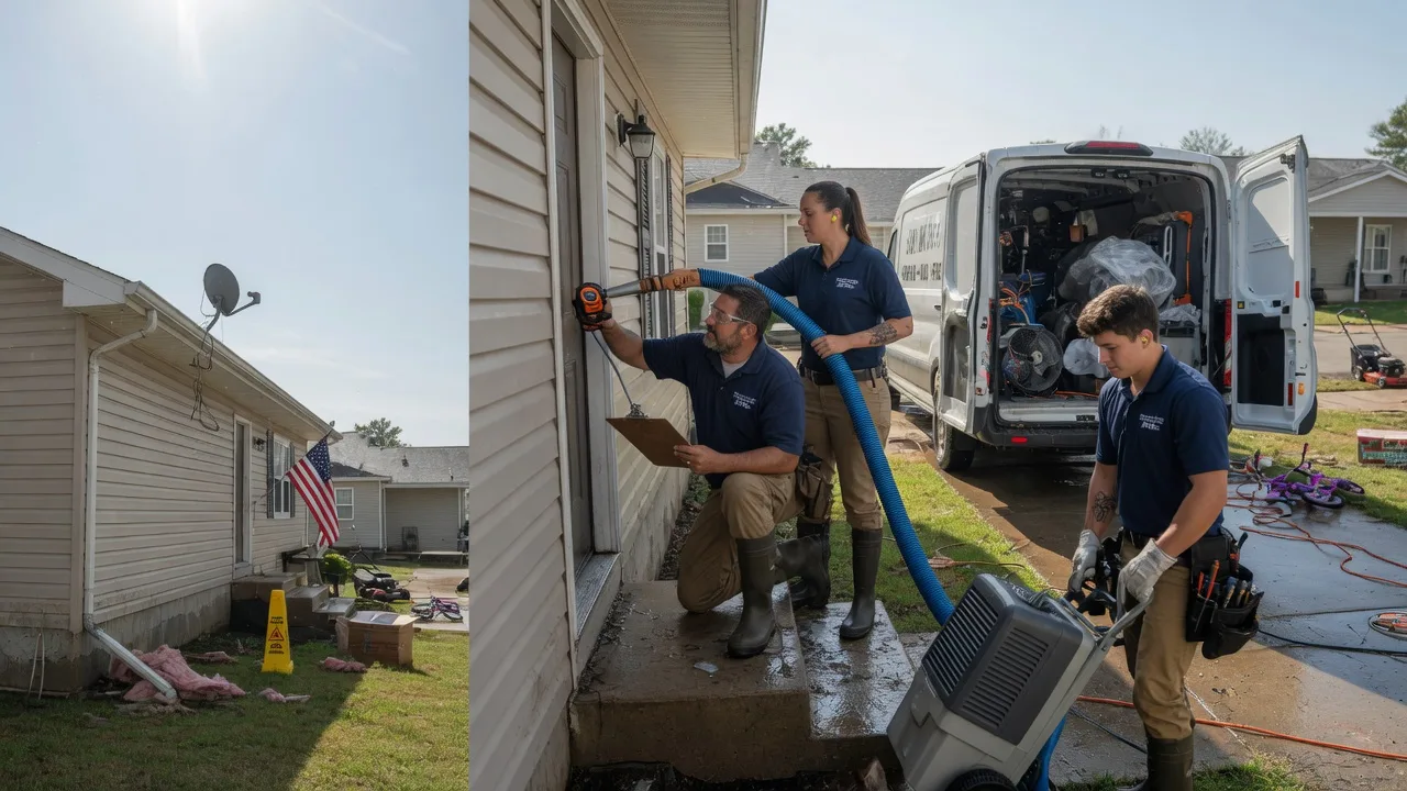 Ceiling Water Damage Restoration in Sharon Springs, KS near me