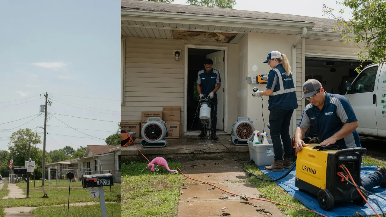 Storm Damage Water Removal in Sharon Springs, KS near me